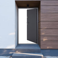 Porta Ingresso Antracite 90x200 cm in Alluminiocod mxl 117469