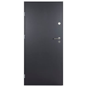 Porta Ingresso Antracite 100x200 cm in Alluminiocod mxl 117472