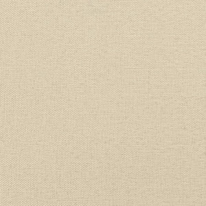 Divano Letto da Terra 2 in 1 Crema 112x174x55 cm Tessuto 353970