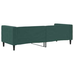 Letto da Giorno Verde Scuro 80x200 cm in Velluto 354003