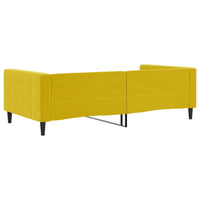 Letto da Giorno Giallo 100x200 cm in Velluto 354020