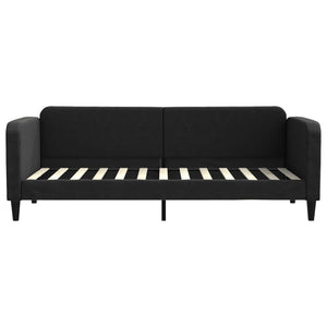 Letto da Giorno Nero 80x200 cm in Tessutocod mxl 70650