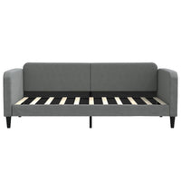 Letto da Giorno Grigio Scuro 90x190 cm in Tessuto 354044