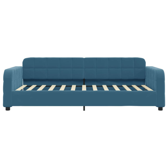 Letto da Giorno Blu 90x200 cm in Velluto 354057