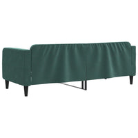 Letto da Giorno Verde Scuro 80x200 cm in Velluto 354081