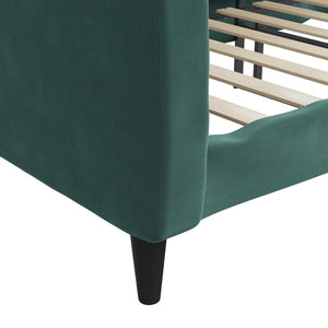 Letto da Giorno Verde Scuro 80x200 cm in Velluto 354081