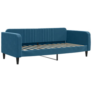 Letto da Giorno Blu 90x200 cm in Vellutocod mxl 70869