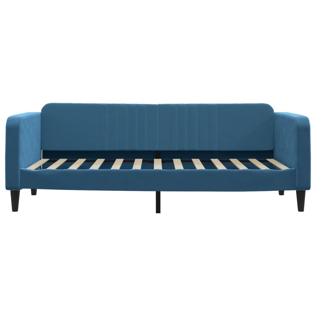 Letto da Giorno Blu 90x200 cm in Vellutocod mxl 70869