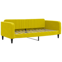 Letto da Giorno Giallo 100x200 cm in Velluto 354098