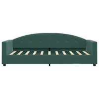 Letto da Giorno Verde Scuro 80x200 cm in Velluto 354131