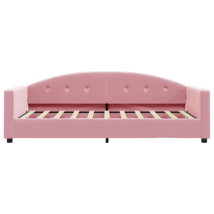 Letto da Giorno Rosa 80x200 cm in Velluto 354132