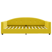 Letto da Giorno Giallo 100x200 cm in Velluto 354148