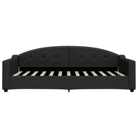 Letto da Giorno Nero 100x200 cm in Tessutocod mxl 118903