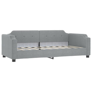 Letto da Giorno Grigio Chiaro 80x200 cm in Tessutocod mxl 129785