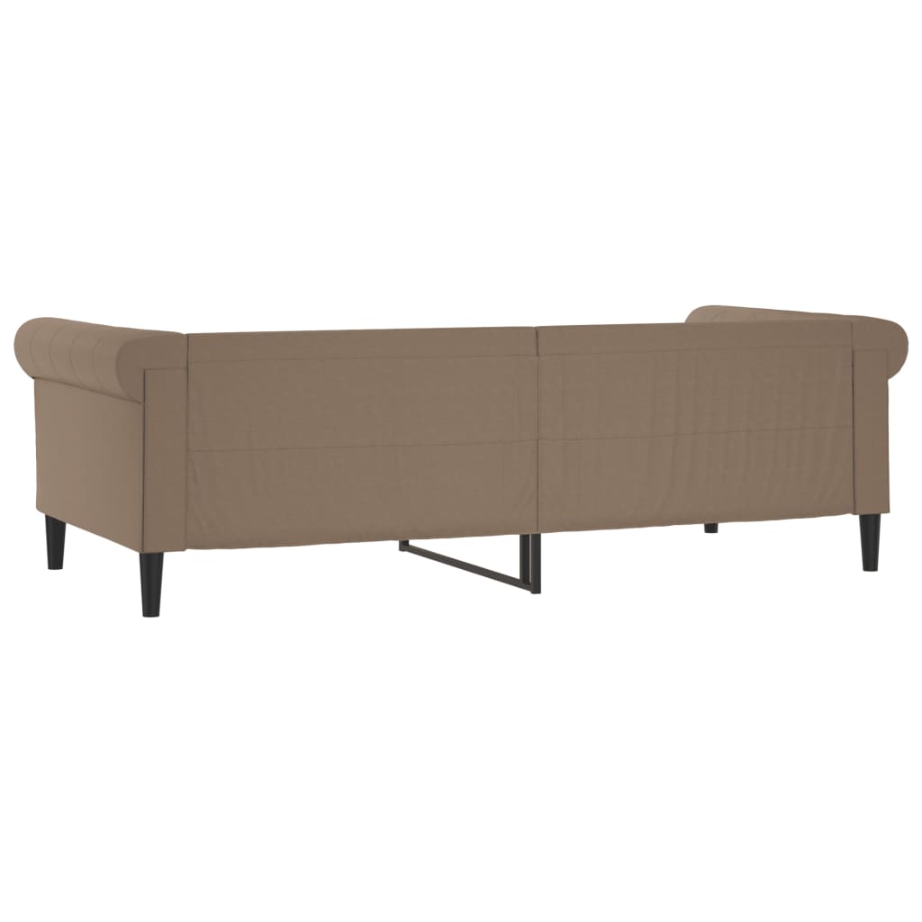 Letto da Giorno Cappuccino 90x200 cm in Similpelle 354229