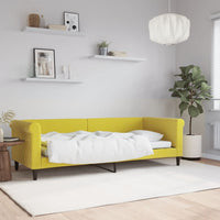 Letto da Giorno Giallo 80x200 cm in Velluto 354242