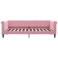 Letto da Giorno Rosa 90x200 cm in Velluto 354247