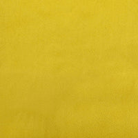 Letto da Giorno Giallo 100x200 cm in Velluto 354256