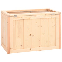 Gabbia per Criceti 60x35,5x42 cm in Legno Massello di Abete 172378