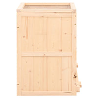 Gabbia per Criceti 81x40x60 cm in Legno Massello di Abete 172384