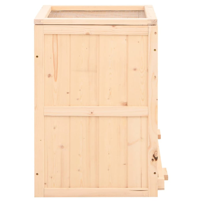 Gabbia per Criceti 81x40x60 cm in Legno Massello di Abete 172384