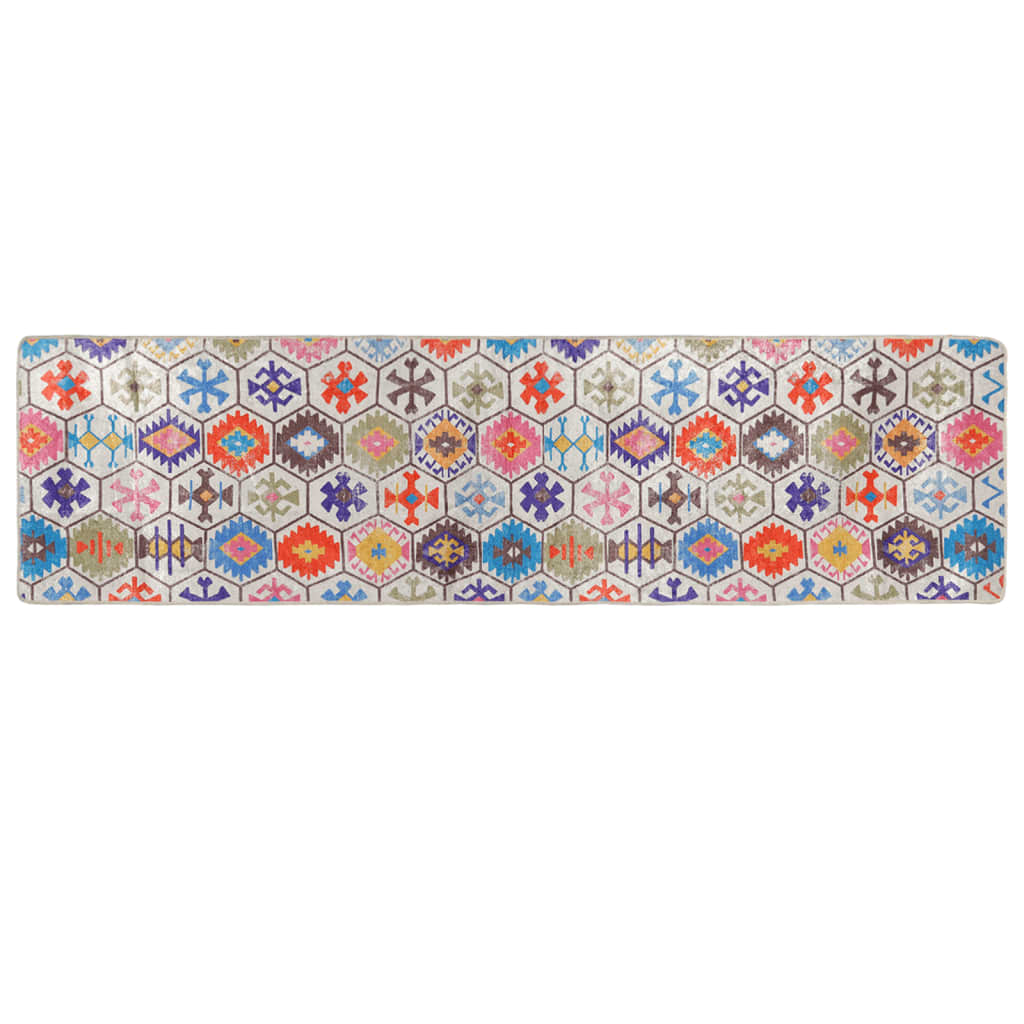 Tappeto Lavabile Multicolore 80x300 cm Antiscivolocod mxl 84951