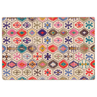 Tappeto Lavabile Multicolore 190x300 cm Antiscivolo 136583