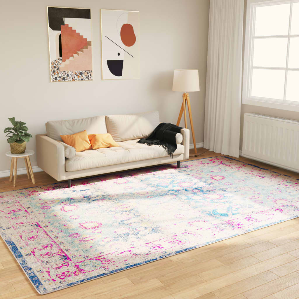 Tappeto Lavabile Multicolore 190x300 cm Antiscivolo 136601