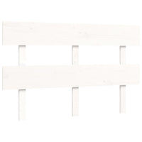 Giroletto con Testiera Bianco 4FT6 Double in Legno Massello 3193247