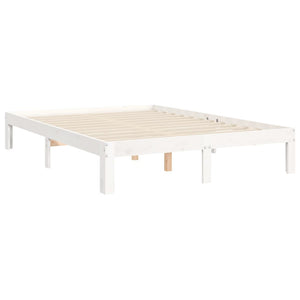 Giroletto con Testiera Bianco Small Double Legno Massello 3193567