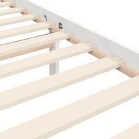 Giroletto con Testiera Bianco Small Double Legno Massello 3194022