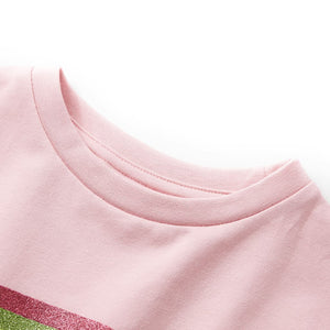 Abito da Bambina con Coulisse Rosa Chiaro 140cod mxl 87221