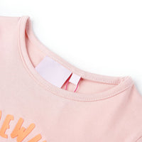 Maglietta da Bambina Rosa Chiaro 140cod mxl 86457