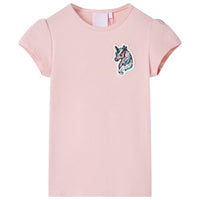 Maglietta da Bambina Rosa Chiaro 140cod mxl 117007