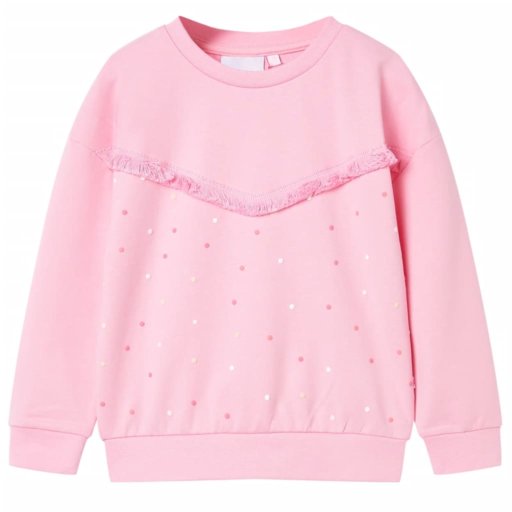 Felpa da Bambina Rosa 116cod mxl 93238