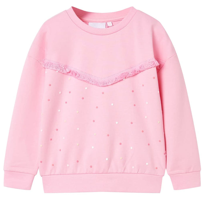 Felpa da Bambina Rosa 140cod mxl 93280