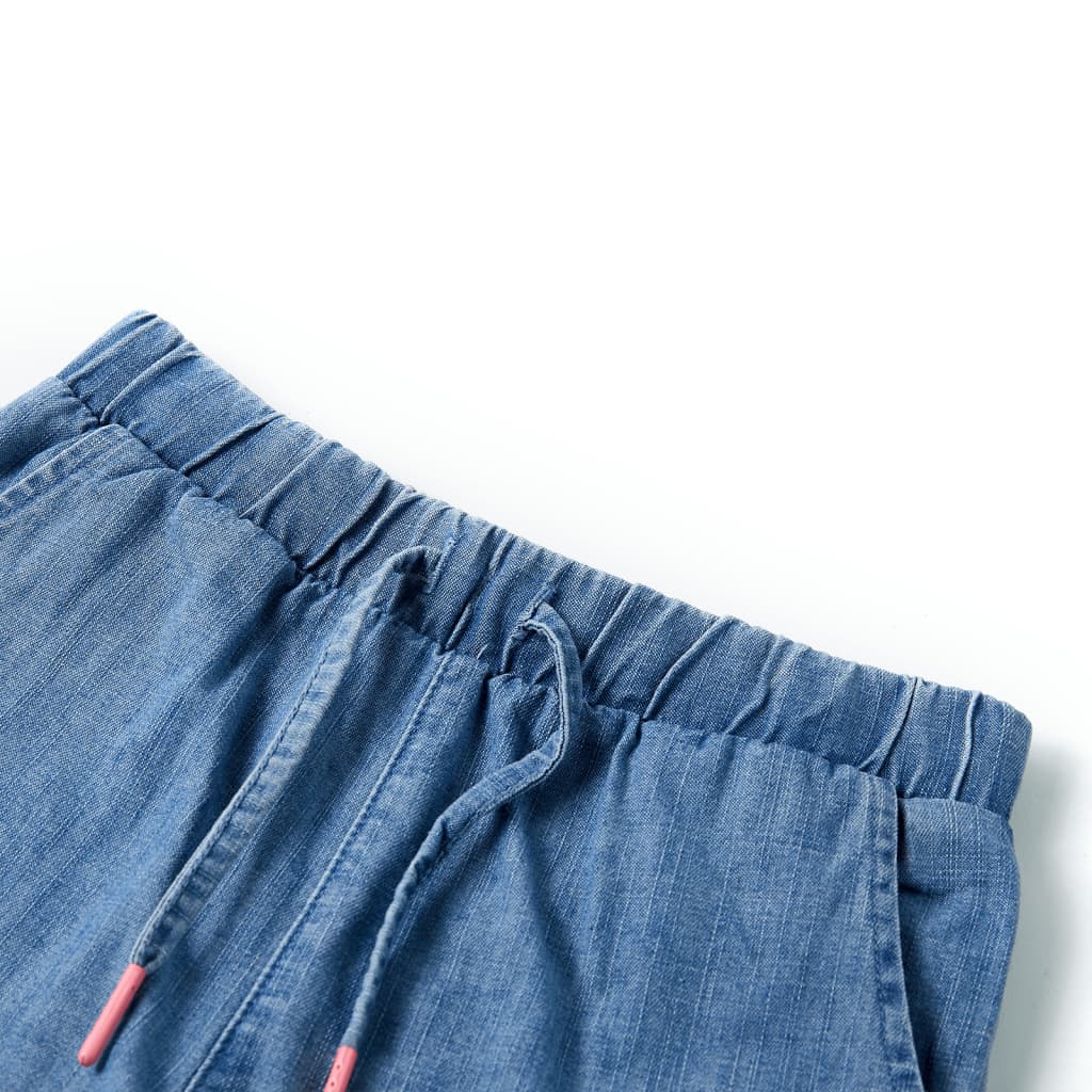 Pantaloncini da Bambino Blu Denim 104 10890