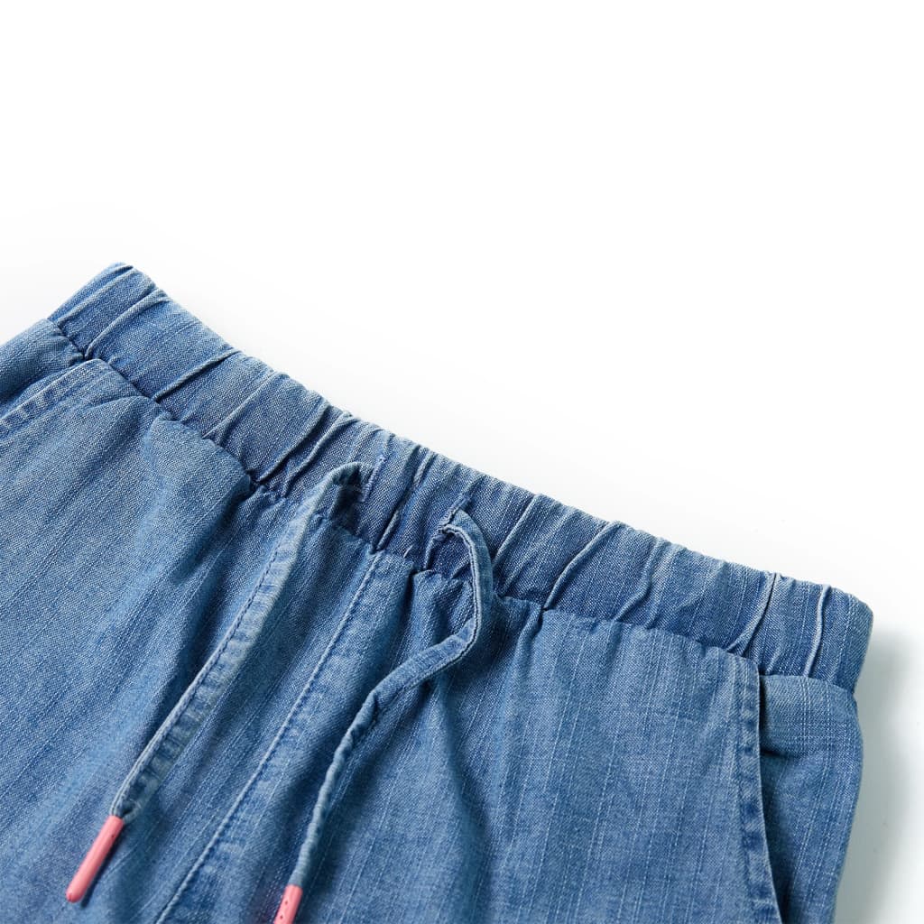 Pantaloncini da Bambino Blu Denim 128 10892