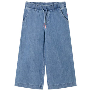 Pantaloni da Bambino Blu Denim 104 10900