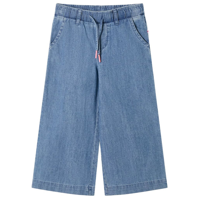 Pantaloni da Bambino Blu Denim 104 10900