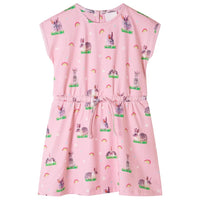 Abito da Bambina Rosa Chiaro 128cod mxl 85772