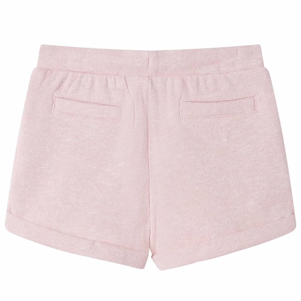 Pantaloncini per Bambini con Coulisse Rosa Chiaro Misto 92 10964