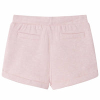 Pantaloncini per Bambini con Coulisse Rosa Chiaro Misto 92 10964