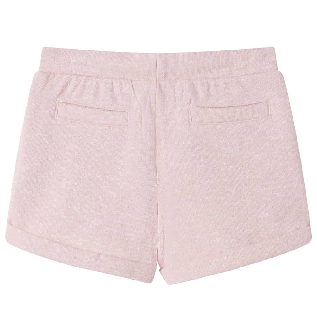 Pantaloncini per Bambini con Coulisse Rosa Chiaro Misto 104 10965