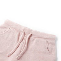 Pantaloncini per Bambini con Coulisse Rosa Chiaro Misto 104 10965