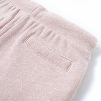 Pantaloncini per Bambini con Coulisse Rosa Chiaro Misto 140 10968