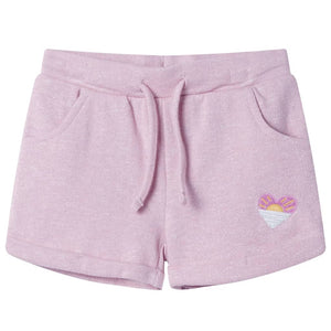 Pantaloncini per Bambini con Coulisse Lilla Misto 92cod mxl 86116