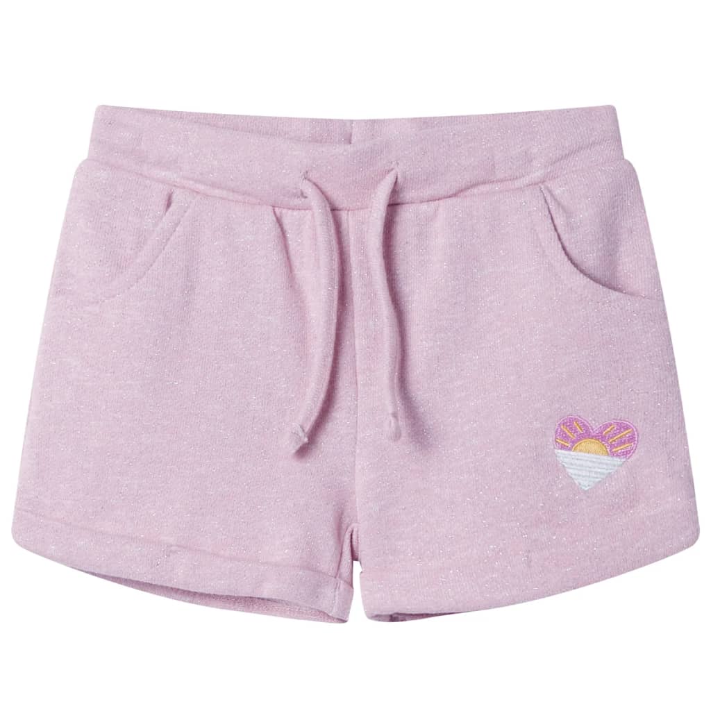 Pantaloncini per Bambini con Coulisse Lilla Misto 92 10969