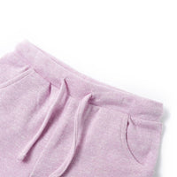 Pantaloncini per Bambini con Coulisse Lilla Misto 92cod mxl 86116