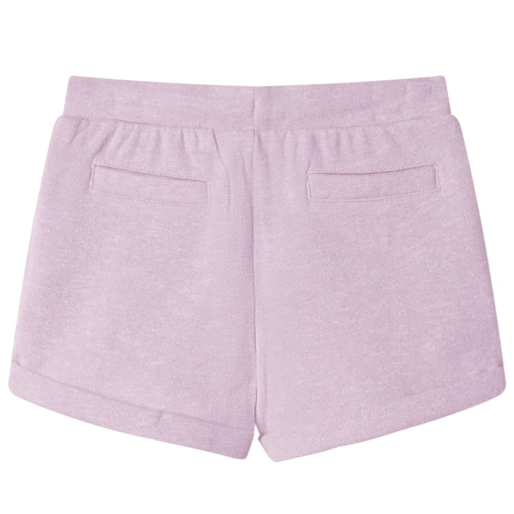 Pantaloncini per Bambini con Coulisse Lilla Misto 104 10970